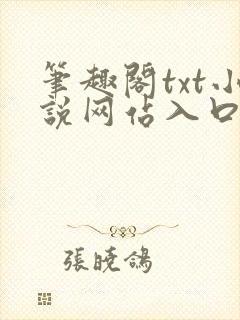 笔趣阁txt小说网站入口