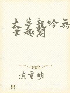 大梦龙吟无删减笔趣阁