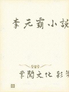 李元霸小说