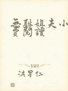 无耻姐夫小说免费阅读封面