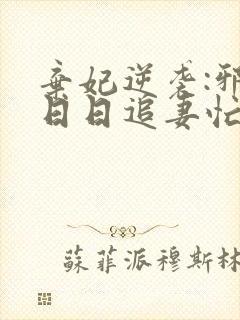 弃妃逆袭:邪王日日追妻忙txt