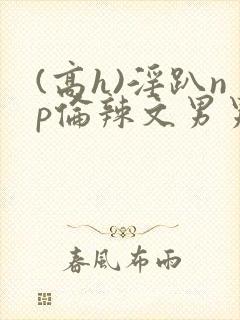 (高h)淫趴np伦辣文男男