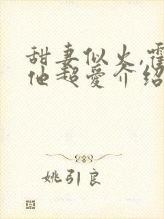 甜妻似火,霍爷他超爱介绍
