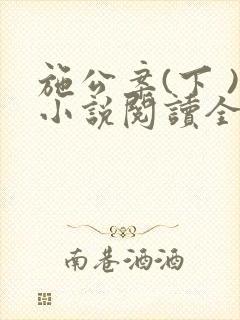 施公案(下 )小说阅读全文