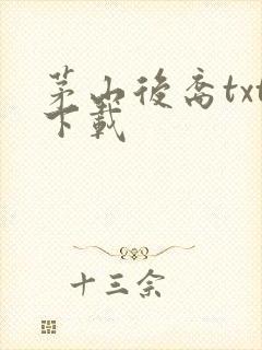茅山后裔txt下载