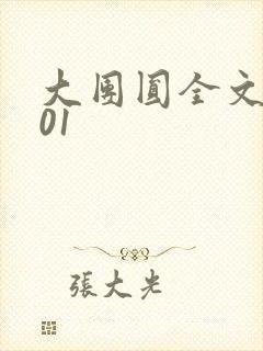 大团圆全文阅读01