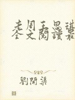 老周王思琪小说全文阅读最新章节更