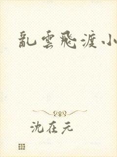 乱云飞渡小说