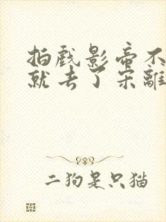 拍戏影帝不小心就去了宋离