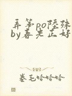 弄筝po陆殊词by春光正好