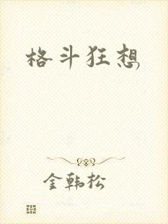 格斗狂想封面
