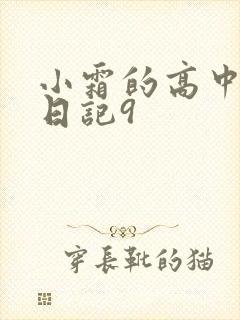 小霜的高中成长日记9