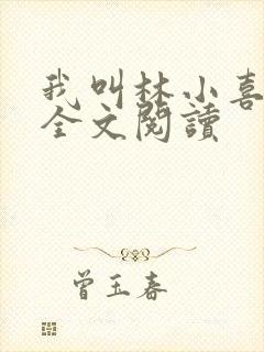 我叫林小喜小说全文阅读