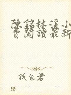 陈铭林溪小说免费阅读最新章节更新