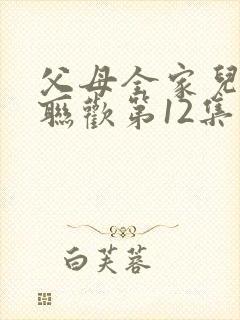 父母全家儿女大联欢第12集
