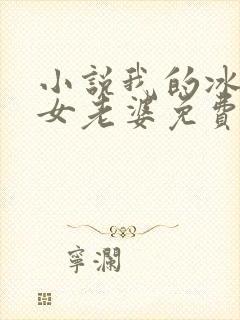 小说我的冰山美女老婆免费阅读