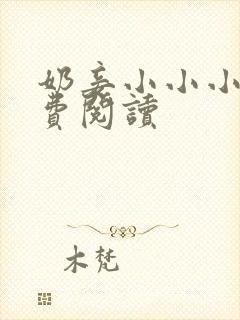 奶妾小小小说免费阅读封面