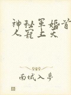 神秘军婚首长大人宠上天