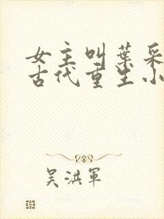 女主叫叶采薇的古代重生小说