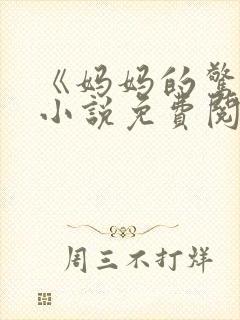 《妈妈的惊喜》小说免费阅读封面