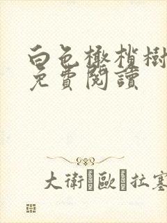白色橄榄树全文免费阅读