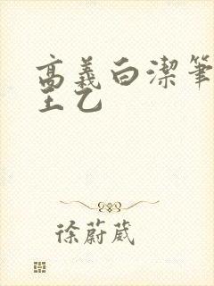 高义白洁笔趣阁王乙