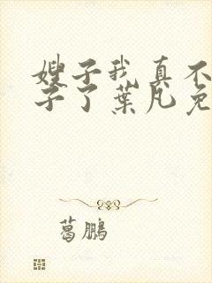 嫂子我真不是傻子了叶凡免费阅读