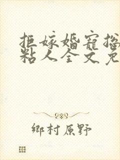 拒嫁婚宠总裁太粘人全文免费阅读