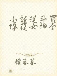 小说从斗罗开始俘获女神全文阅读