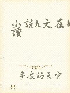 小说h文在线阅读