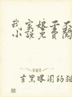 我家娘子不对劲小说免费阅读免费封面