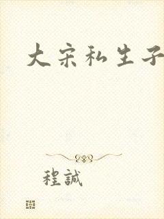 大宋私生子