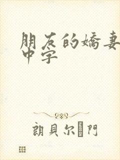 朋友的娇妻hd中字