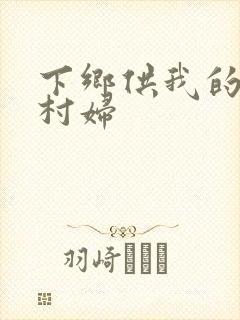 下乡供我的发泄村妇封面
