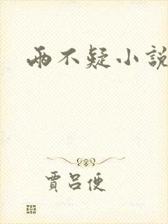两不疑小说封面