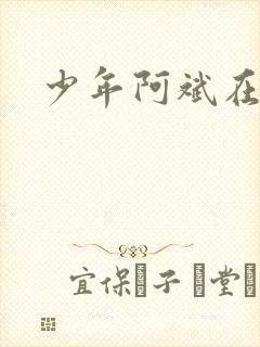 少年阿斌在线