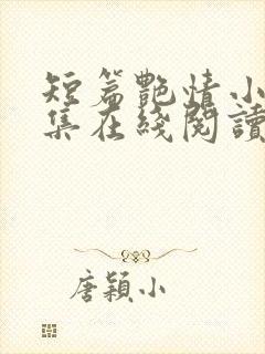 短篇艳情小说合集在线阅读