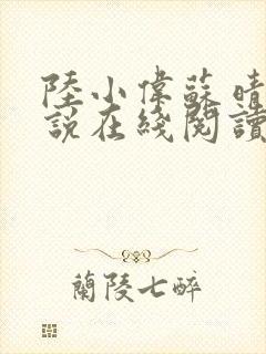 陆小伟苏晴的小说在线阅读全文