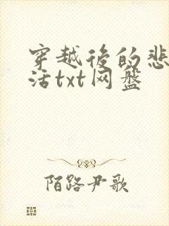 穿越后的悲惨生活txt网盘