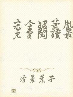 宋今昭萧胤小说免费阅读最新章节