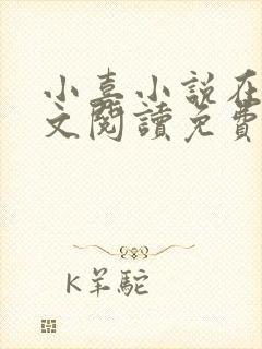 小喜小说在线全文阅读免费封面