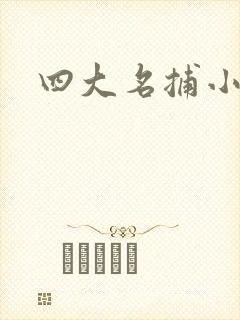 四大名捕小说