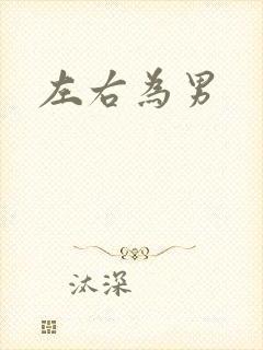 左右为男封面