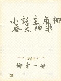 小说主角柳无邪 吞天神鼎
