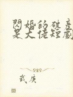 闪婚的破产老公是大佬短剧