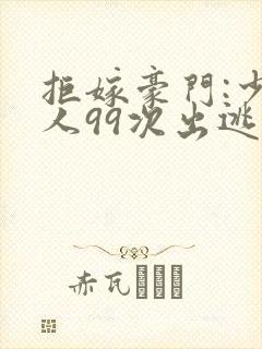 拒嫁豪门:少夫人99次出逃未删减版