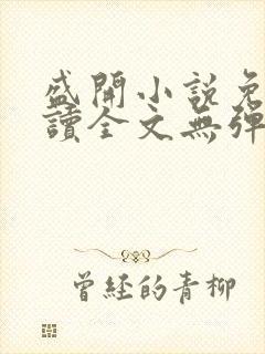 盛开小说免费阅读全文无弹窗