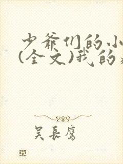 少爷们的小男仆(全文)我的病弱老婆封面