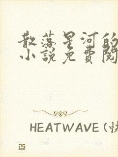 散落星河的记忆小说免费阅读全文