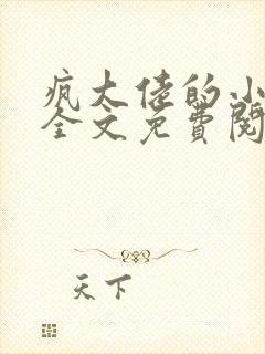 疯大佬的小玩物全文免费阅读小说封面